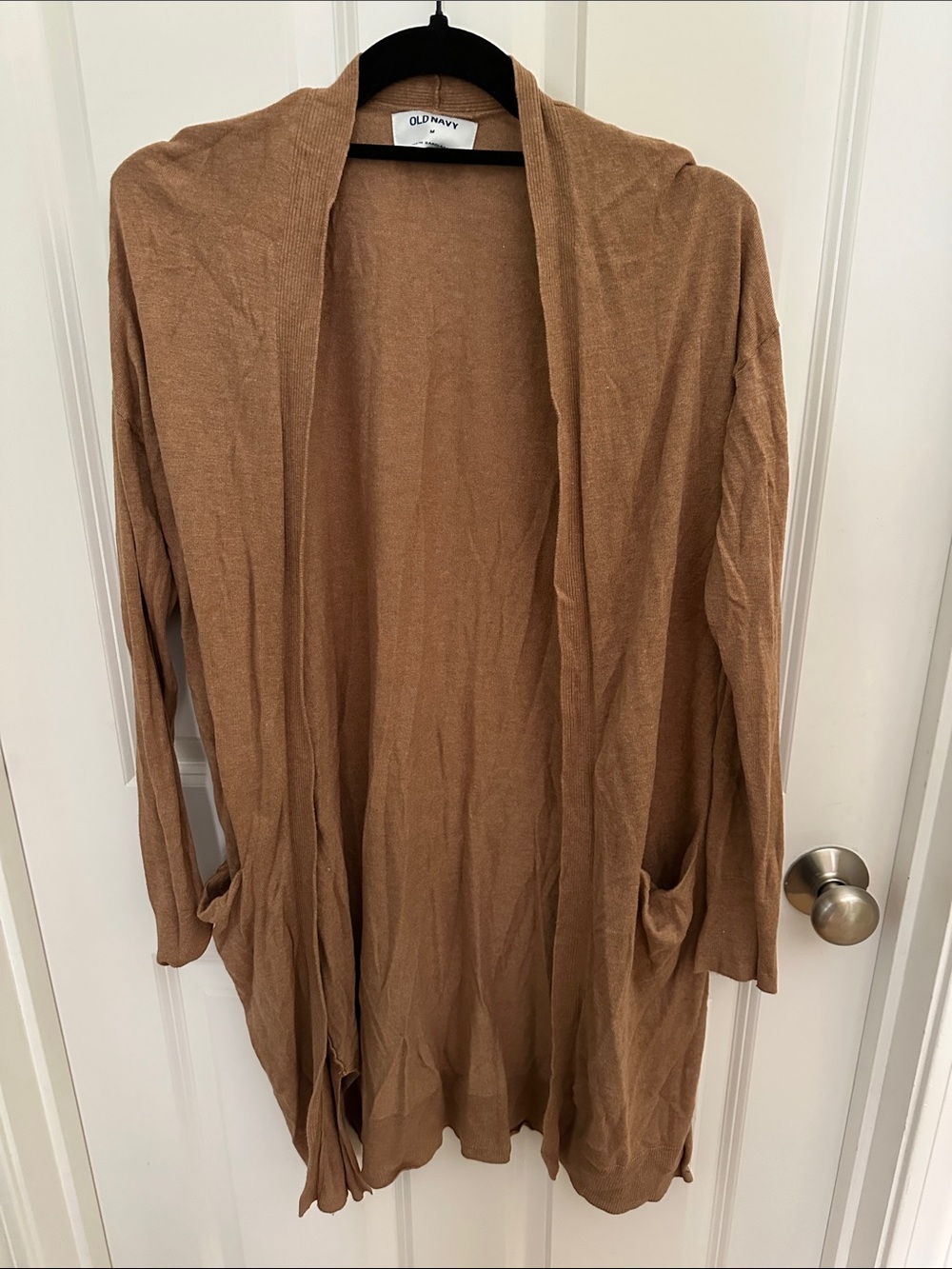 Old Navy Open Front Camel Cardigan